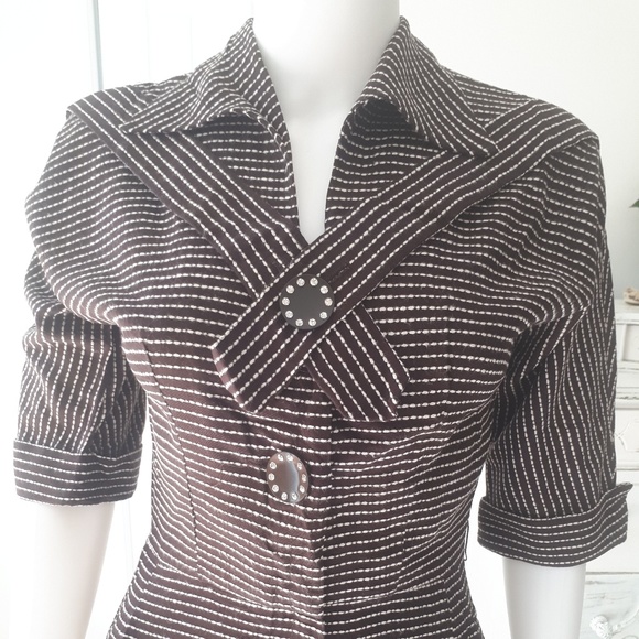 Vintage 1940s Smart Sparkle Wiggle Dress - Picture 8 of 8